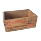 Old wooden crate milk Gloria years 50