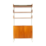 Danish Reska teak freestanding bookcase 50s
