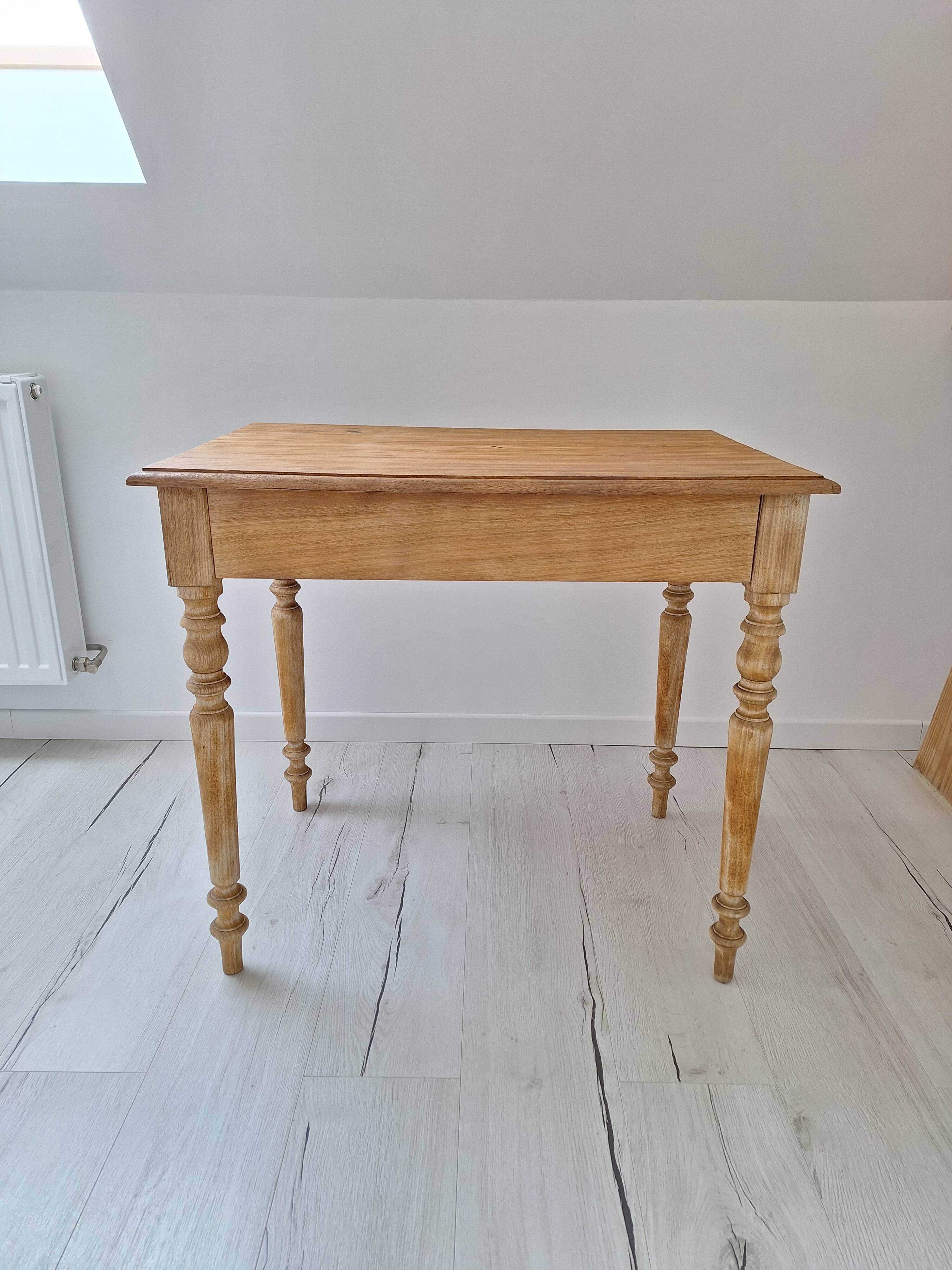 Bureau / Table d'appoint de ferme style campagne en bois massif