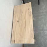 Raw wood desk