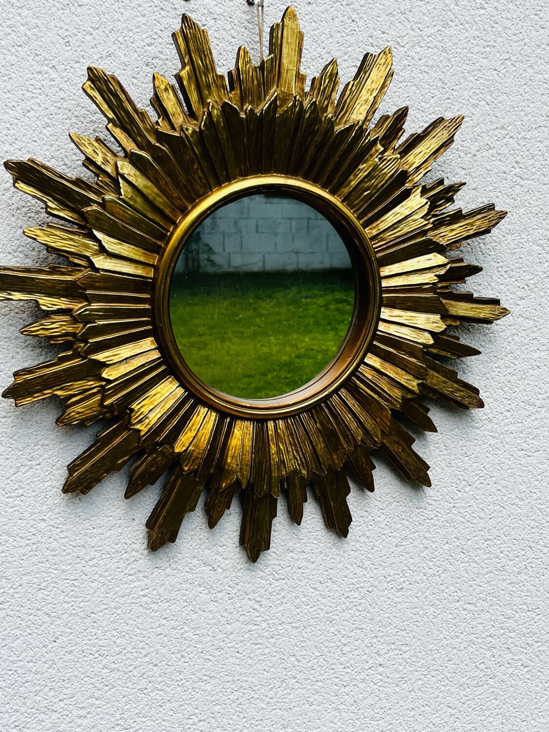 Authentic 1950s sun mirror