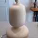 Digoin "perlé" lamp in antique earthenware