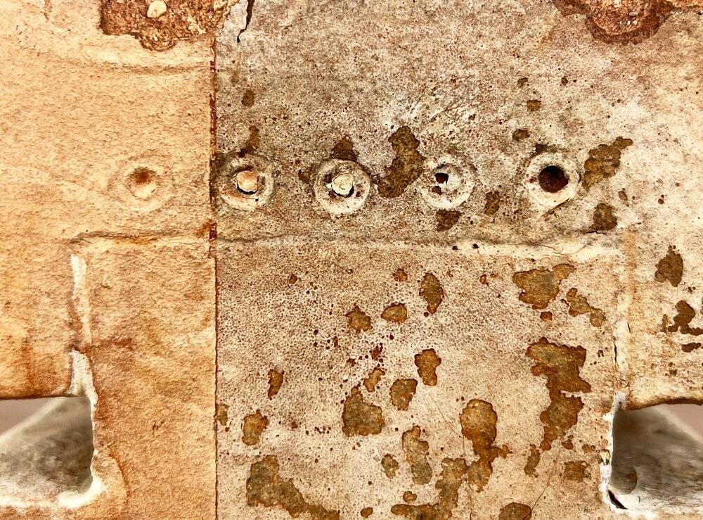 Klaus Lehmann, Cubist art sculpture in postmodern German brutalist ceramic Studio Pottery no. 337 81, 1981