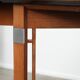Beautiful and extendable Art Deco design dining table for 6 to 8 people