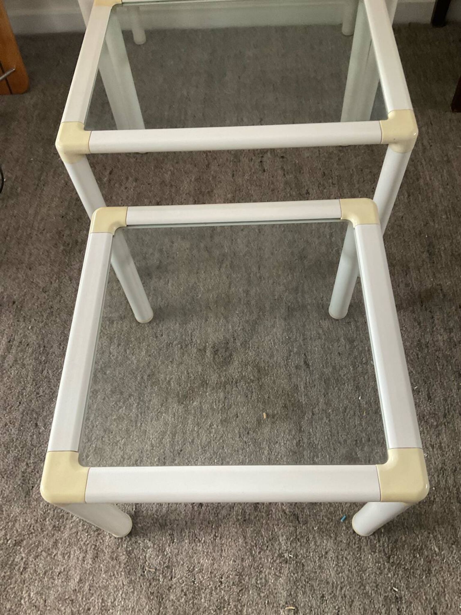 Trio de tables gigognes des années 70-80