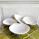 4 scallop bowls