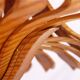 Lampe anthropomorphe en bois 1980