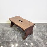 50s Handmade Wooden Footstool