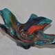 Cut creator glass Opal vintage
