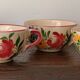 4 earthenware coffee cups from Desvres