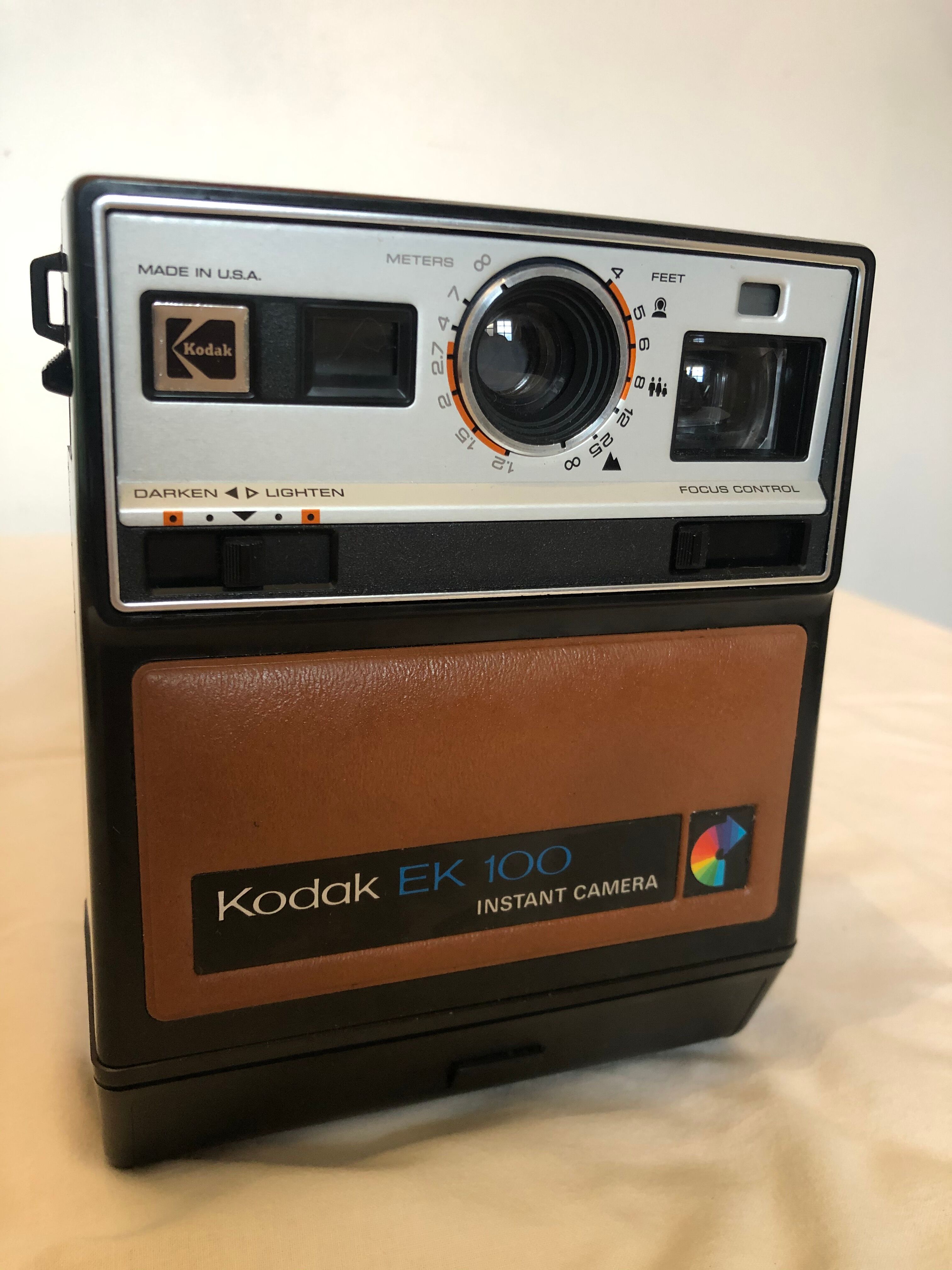 Instant polaroid vintage kodak ek 100