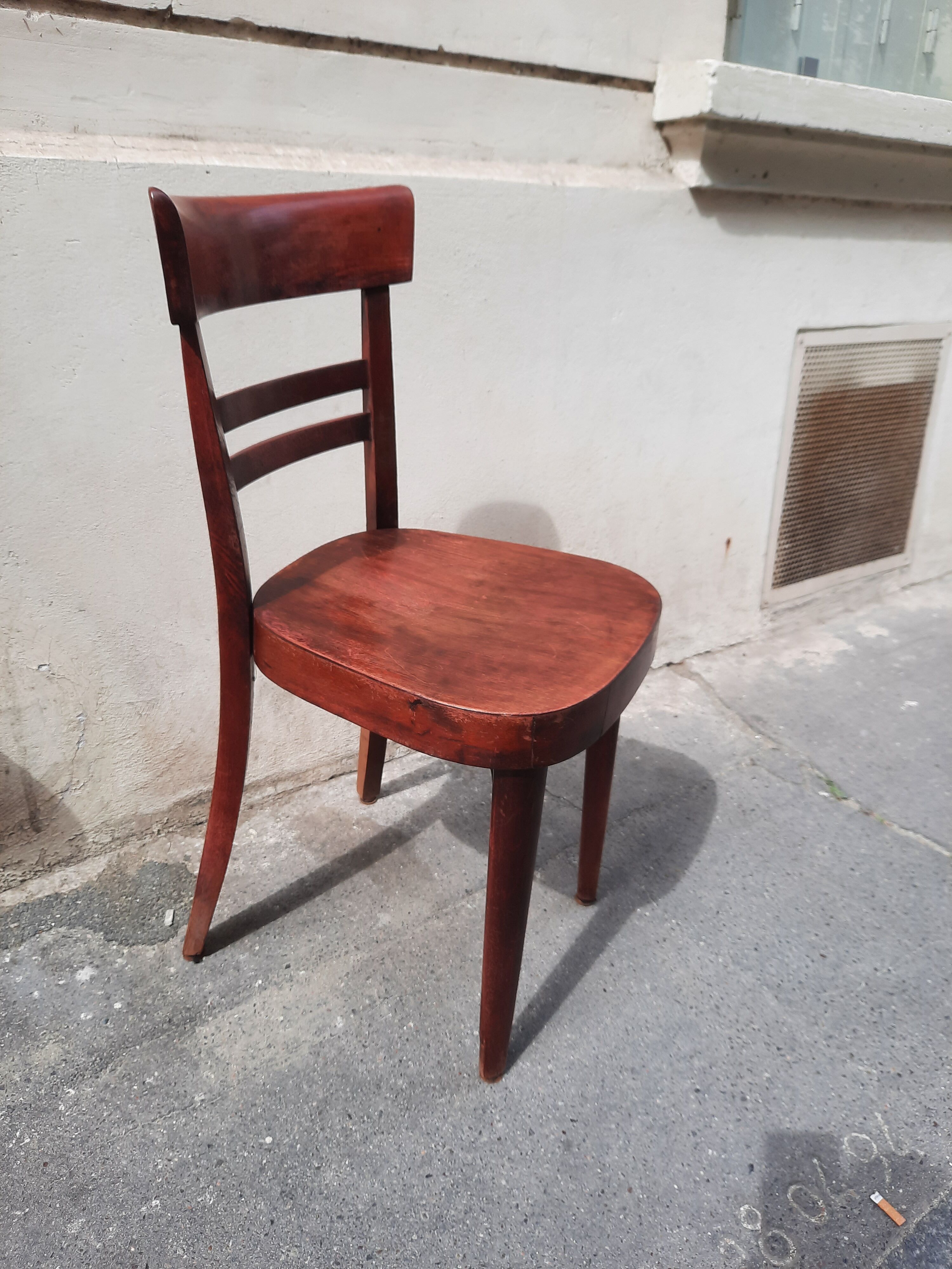 Art Deco bistro chair