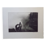 Silver photograph, screen print by Christian Louis (1948-2011), numbered and signed