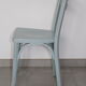 Chaise bistrot Baumann n°19 gris bleu
