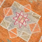 Turkish vintage Herki rug 2'10" x 12'10"