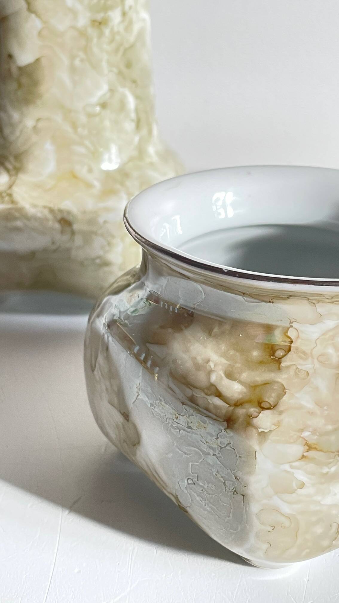 VASES Karolina Porcelaine Pologne ANNEES 70/80