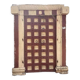 Indian door in teak, piece and patina of origin