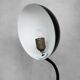 Bauhaus Vintage Minimalist Desk Lamp in Black Metal by Gebrüder Cosack Gecos, Germany, 1940s