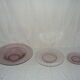 set dessert service signed Verlys of the 30s art deco