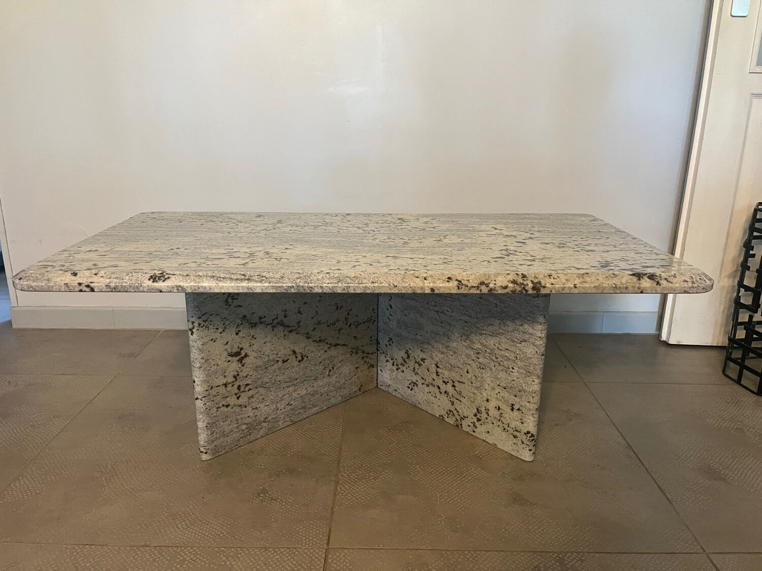 Marble coffee table