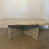 Marble coffee table