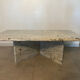 Marble coffee table
