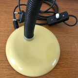 Lampe de bureau vintage métal jaune