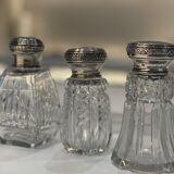 Silverware and chiseled glass sugar confectionery