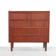 Danish design chest of drawers in teak
