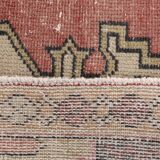 Tapis oriental persan vintage terracotta