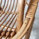 Child rattan basket armchair