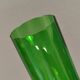 Large vintage vase in green glass.