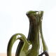 Vintage zoomorphic ceramic rooster pitcher by Poët Laval, Cocorico model, 60s