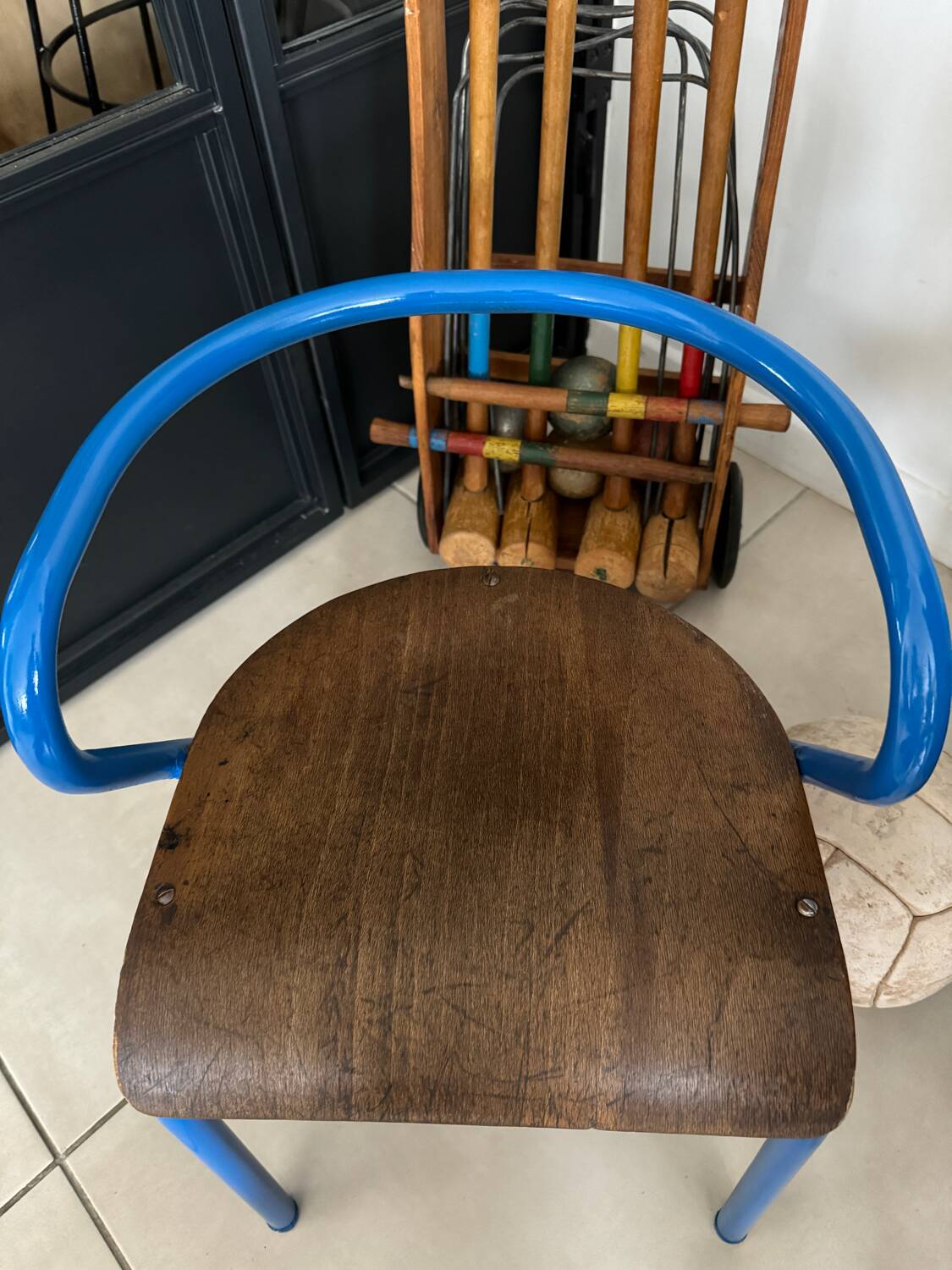 Vintage children's school chair