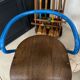 Chaise écolier enfant vintage