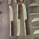 Housewife Table cutlery for 6 people. bamboo brass 78 pieces