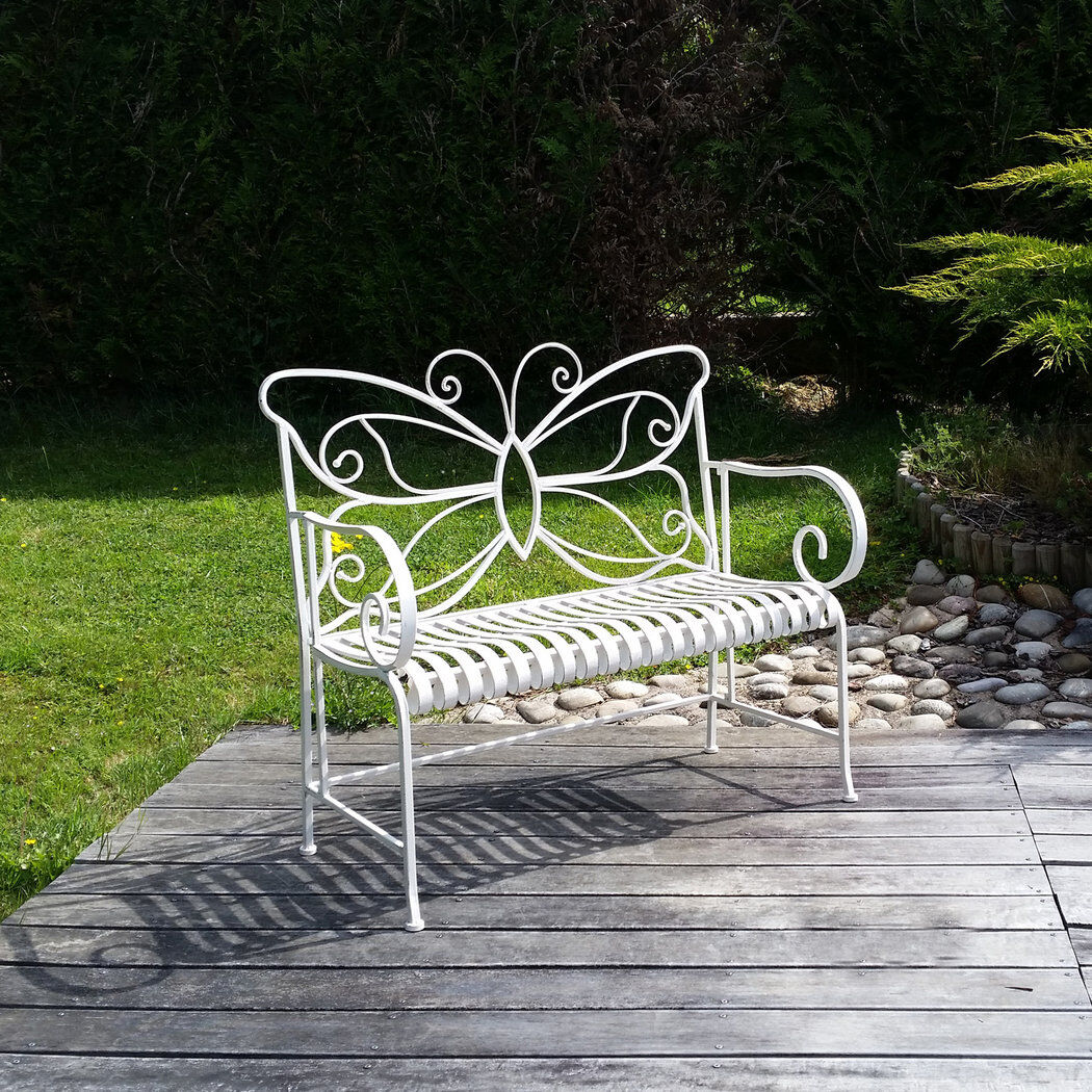 Wrought iron Garden Bench