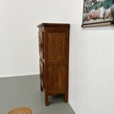 Small brutalist 50s bonnetiere wardrobe