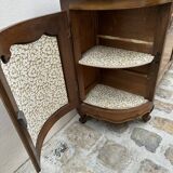 Louis XV style sideboard in walnut and marble