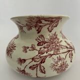 Pitcher, old chrysanthemum jug, Longwy