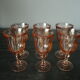 Suite de 6 verres à vin