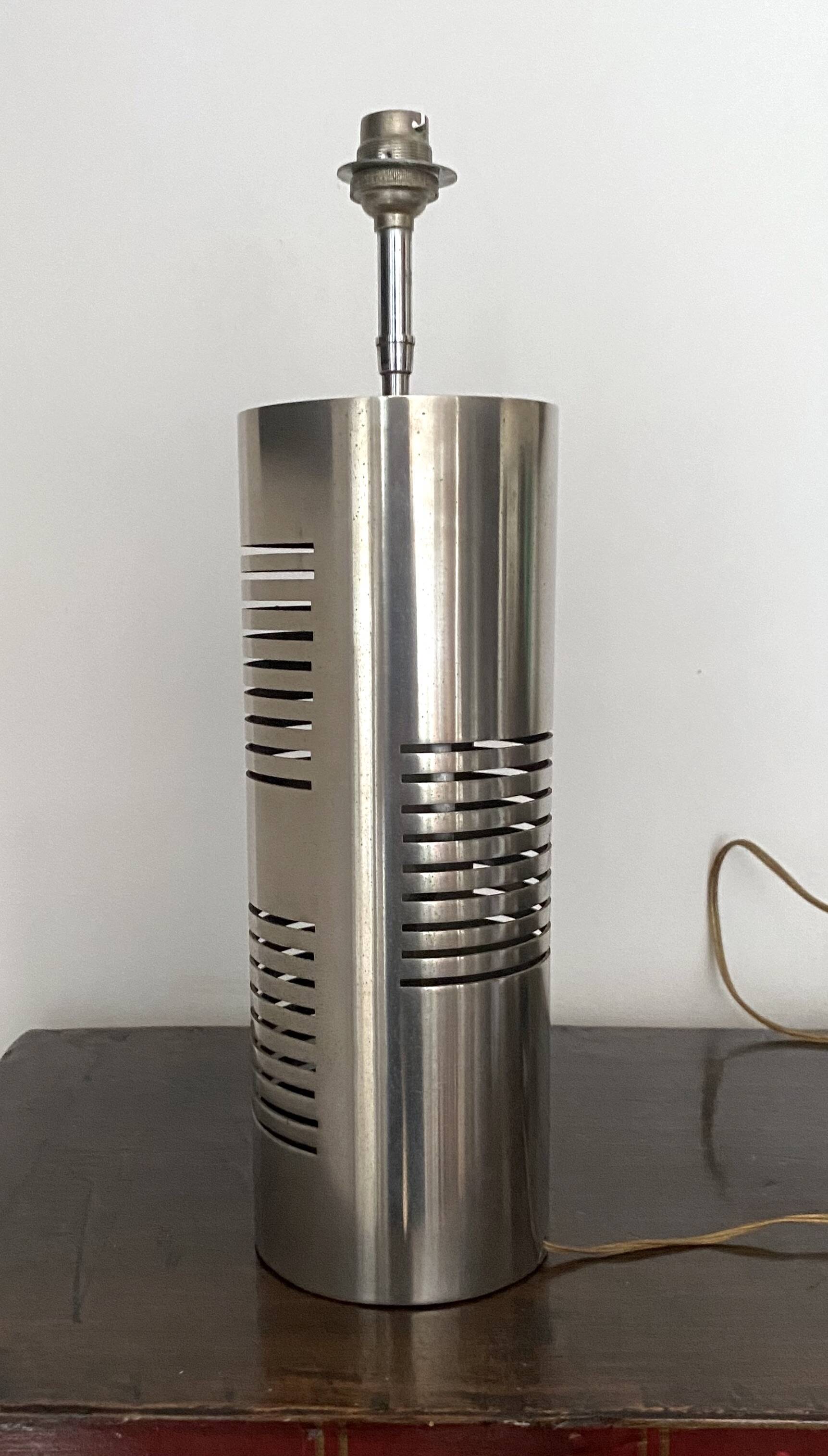 Large steel lamp 1970 – h:61cm