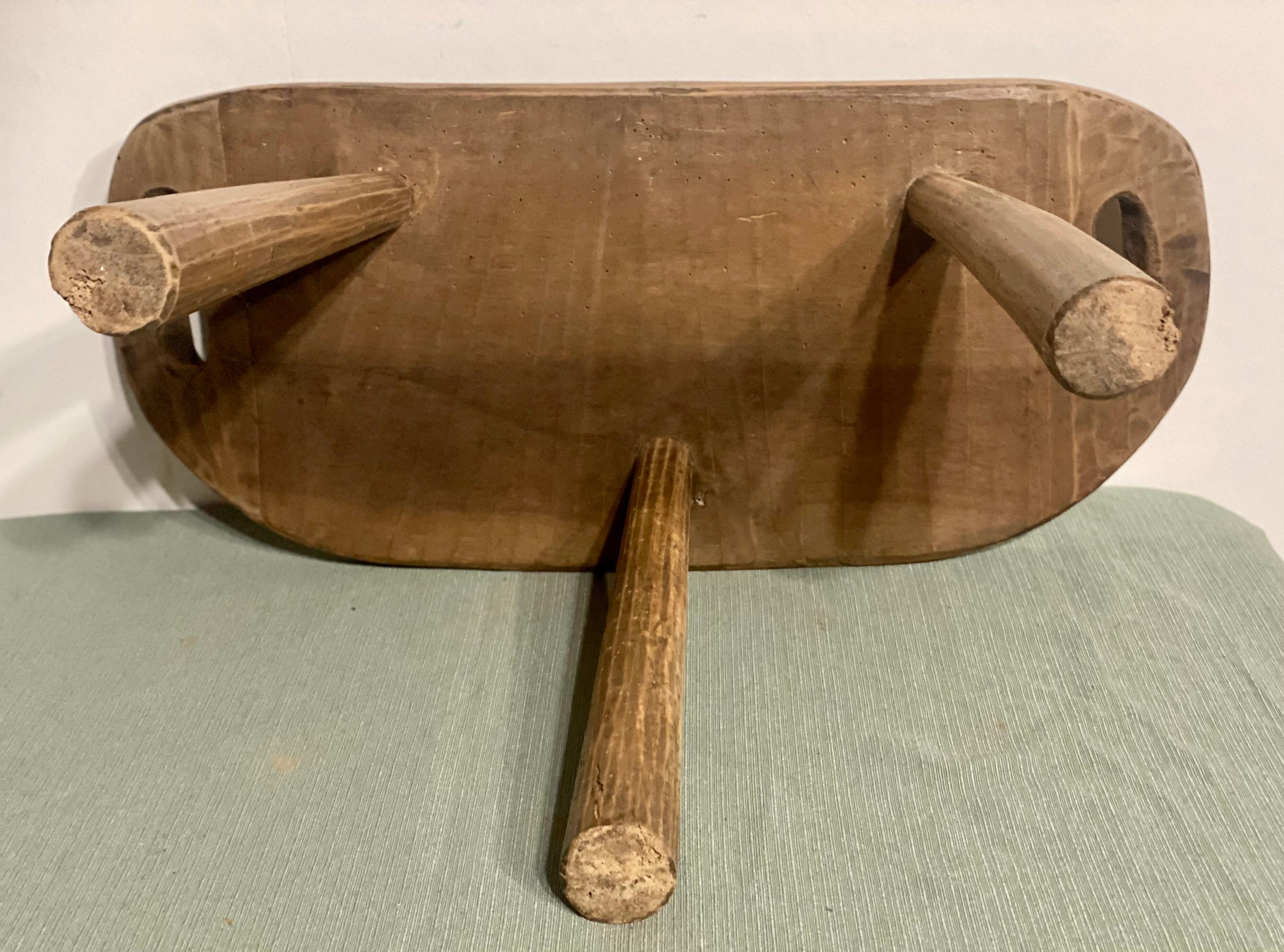 Tripod milking stool