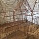 Handmade wire birdcage