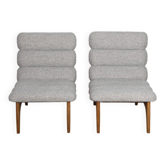 Pair of  contemporary italian armchairs