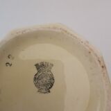 Art deco tisanière pitcher in half porcelain "badonviller"