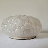 Ceiling lamp flowers in molded glass