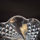 Cornet or tulip vase, centrepiece, Baccarat crystal 19th century