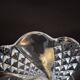 Cornet or tulip vase, centrepiece, Baccarat crystal 19th century