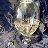 Baccarat liqueur carafe swan model empire table art